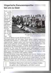 A SZTIHE Kielben